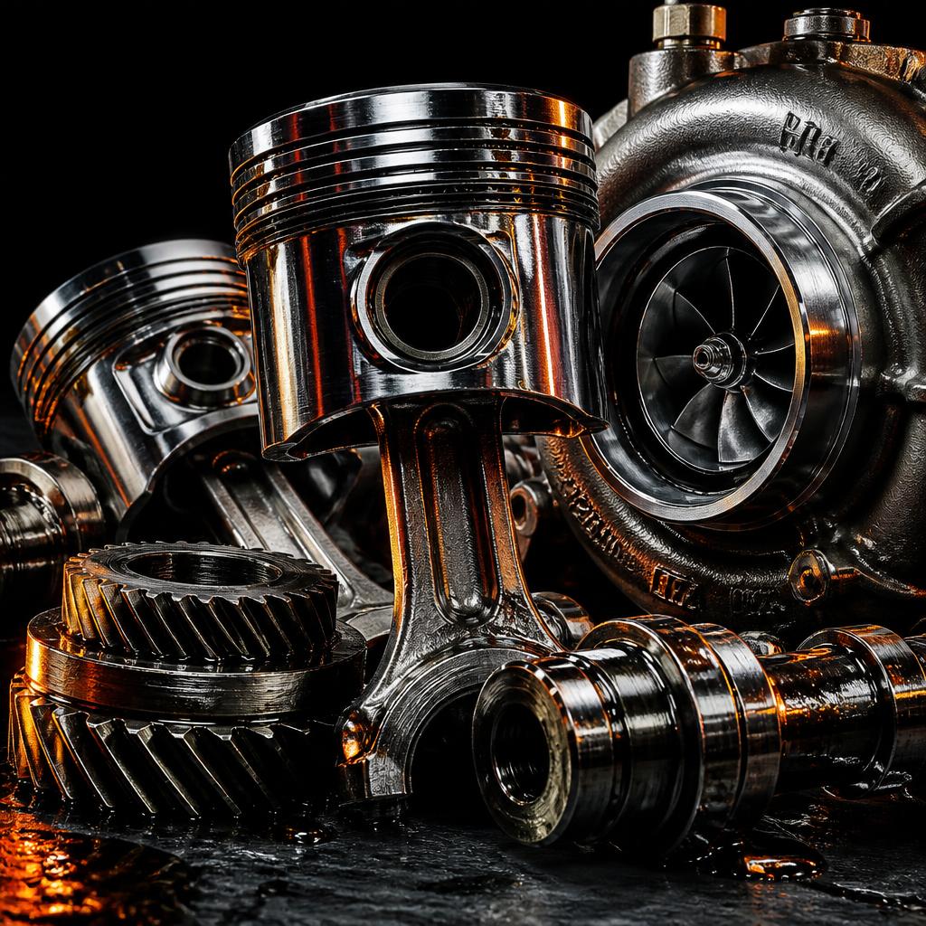 Truck engine parts